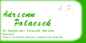 adrienn polacsek business card